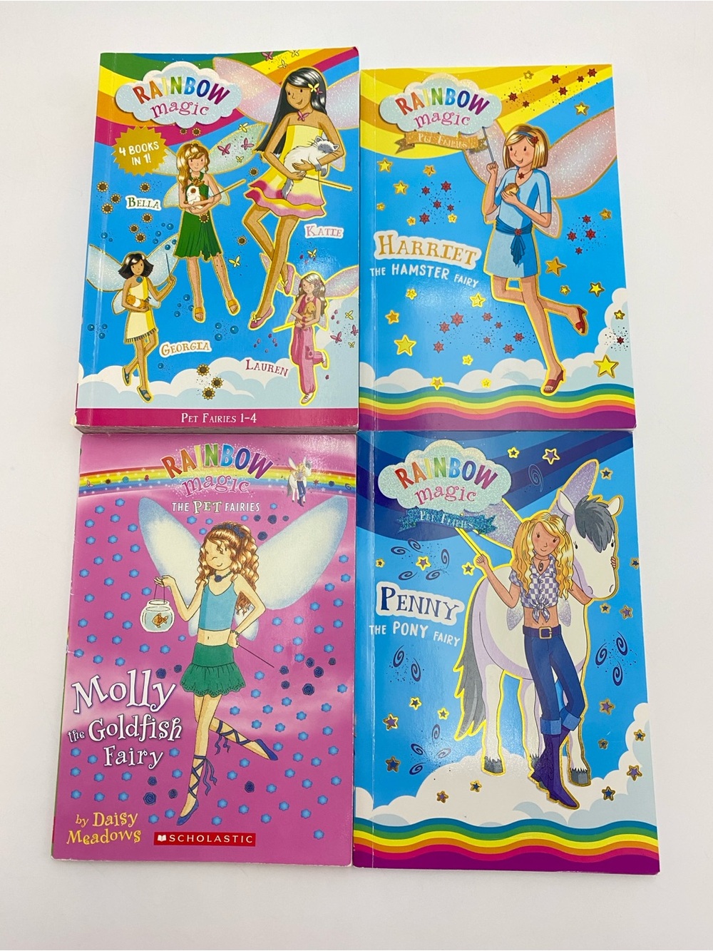 Rainbow Magic - The Pet Fairies Complete Lot Books 1-7